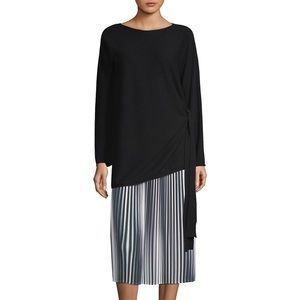 Eileen Fisher cashmere side-tie cashmere tunic sweater XL